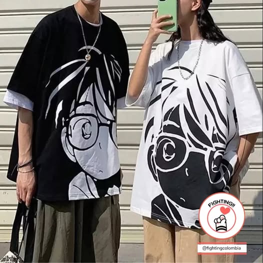 Camiseta Duo Anime