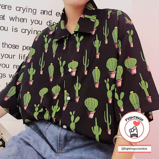 Camisa cactus 🌵