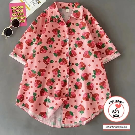 🍓 Camisa Strawberry