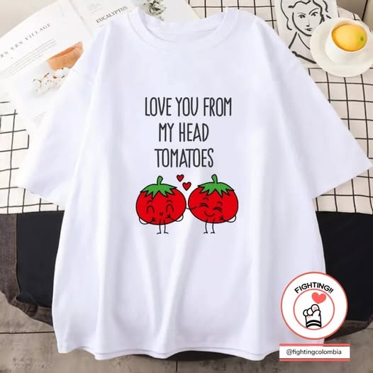 Camiseta tomato love 🍅💗