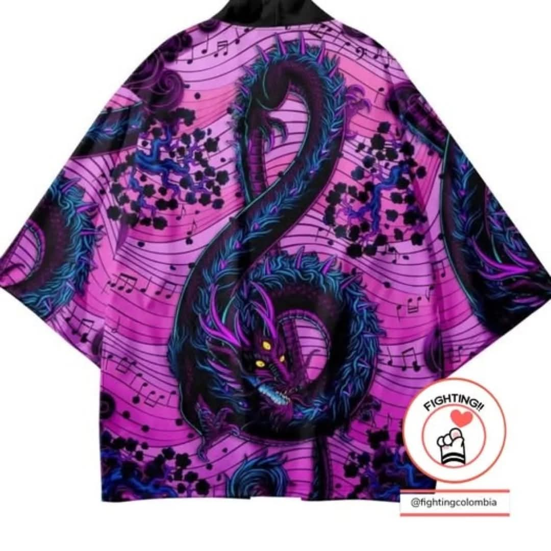 Kimono Dragon Purpura