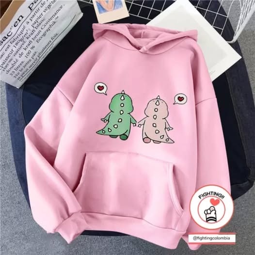 Hoodie Dino Love