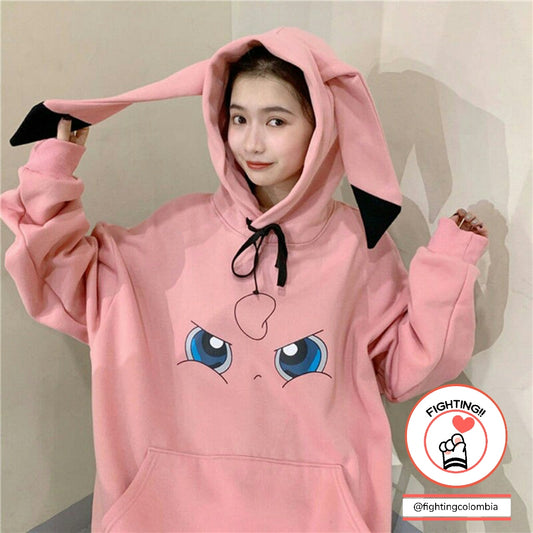 Hoodie Bunny Pink – Fighting