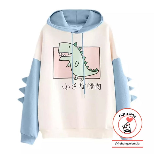 Hoodie Dino Monster