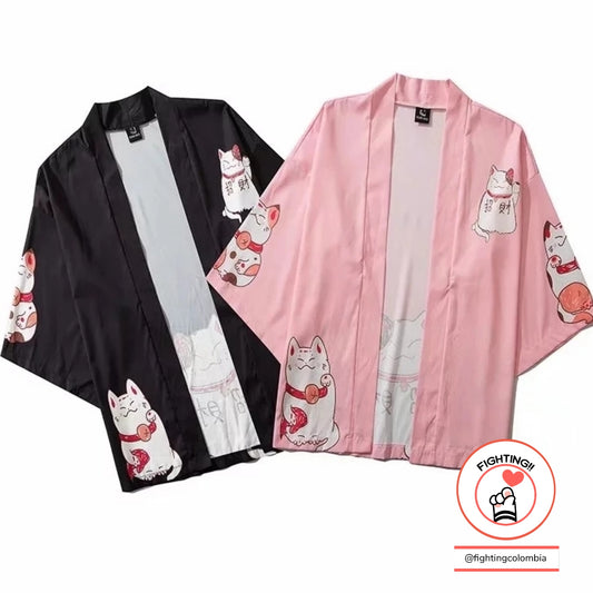 Kimono Lucky Cat