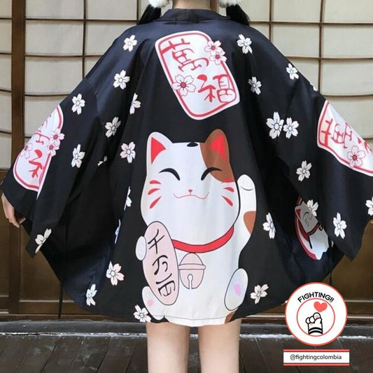 Kimono Maneki Neko