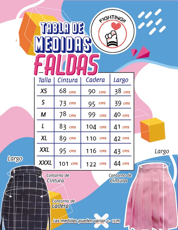 Falda Plisada con Lazos