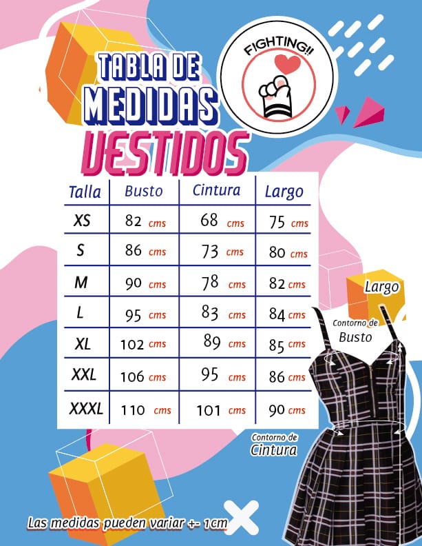 Vestido Ajustado Cuadros