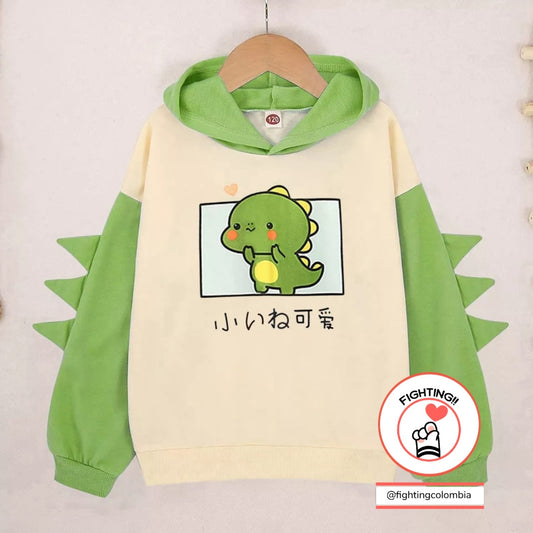 Hoodie Dino Kawaii