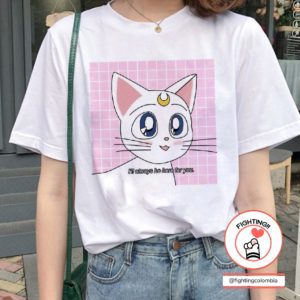 Camiseta Gato Luna