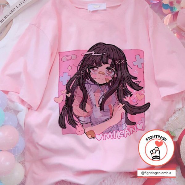 Camiseta Mikan Ros