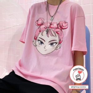 Camiseta Chica Rosa