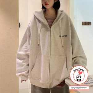 Hoodie Oversize Beige