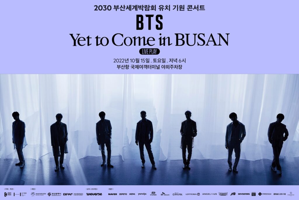 BTS en Busan World Expo 2030