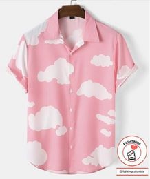 Camisa Rosa Nubes