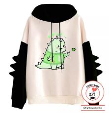 Hoodie Dino Corazón