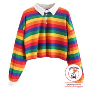 Hoodie Pride Cuello Polo