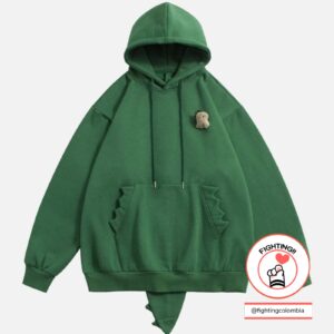 Hoodie Dino Verde