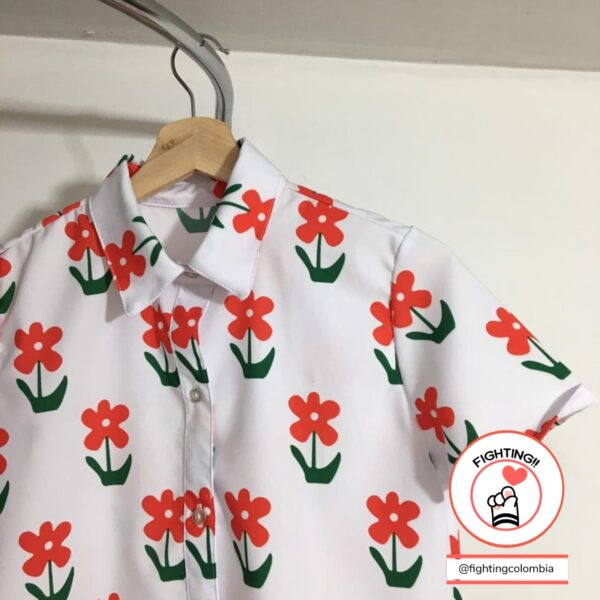 camisa flowers