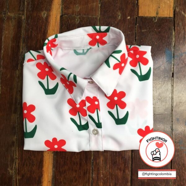 camisa flowers