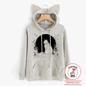 Hoodie Cat con Orejas