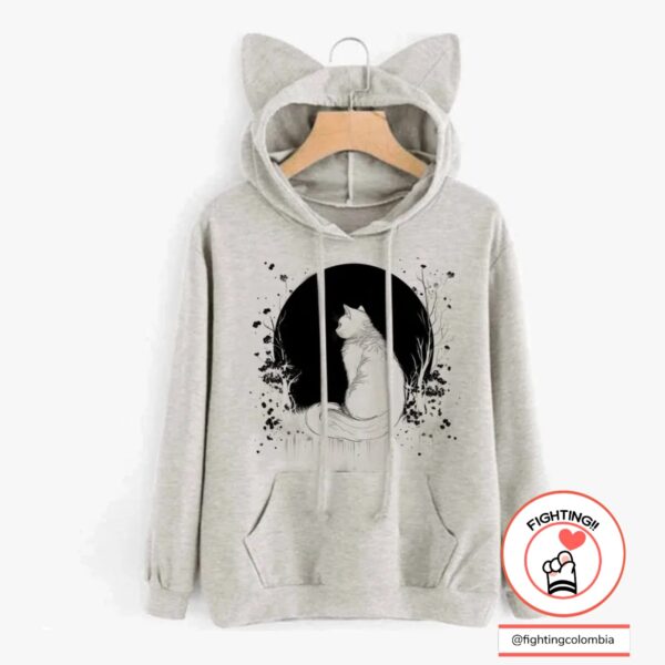 Hoodie Cat con Orejas